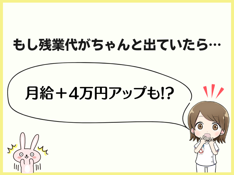 視能訓練士　残業代